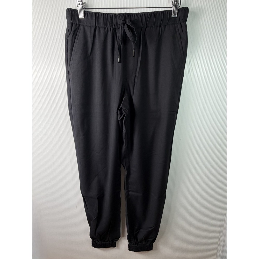 Wildfang The Empower Drawstring Pant Black Size Small Women's Jogger Pockets